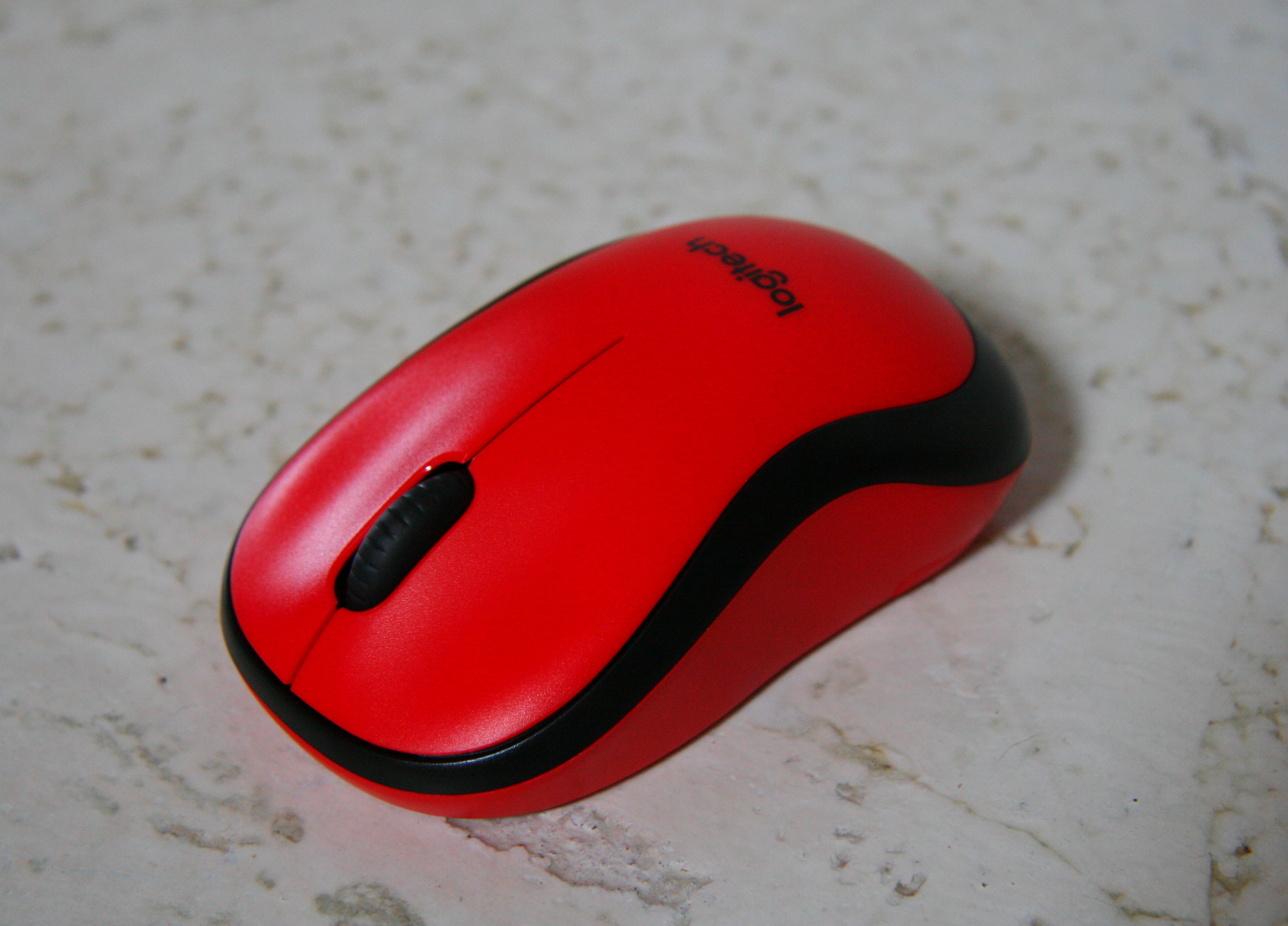 LOGITECH M220 SILENT WIRELESS MOUSE, RED